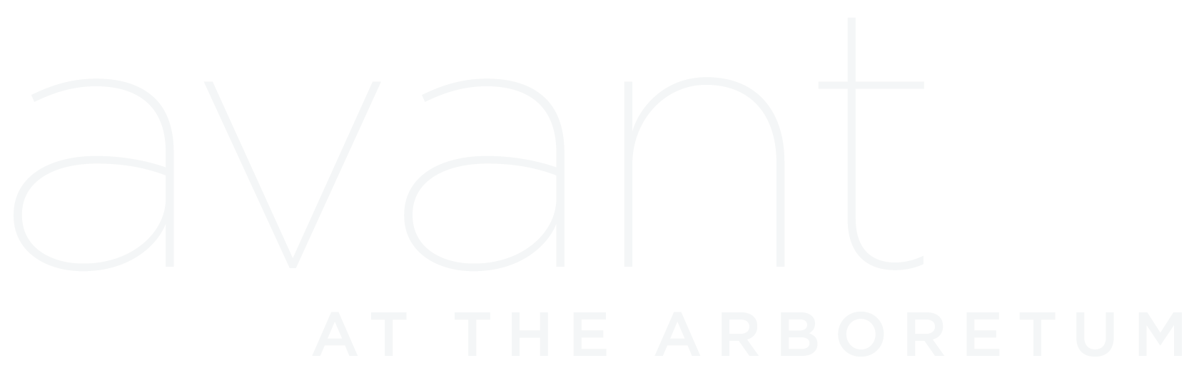 Avant at the Arboretum logo